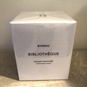BRAND NEW! BYREDO Bibliotheque Black Candle - 8.5 oz